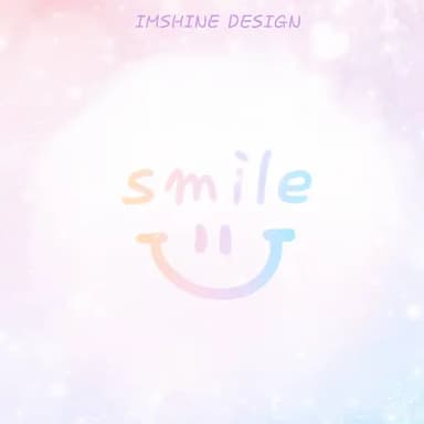 pink snow smile theme
