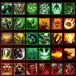 Epic RPG Skill Icons