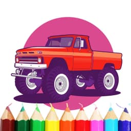 Truck Coloring Book