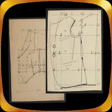 Pattern Men Suit
