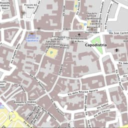 Map of Capodistria