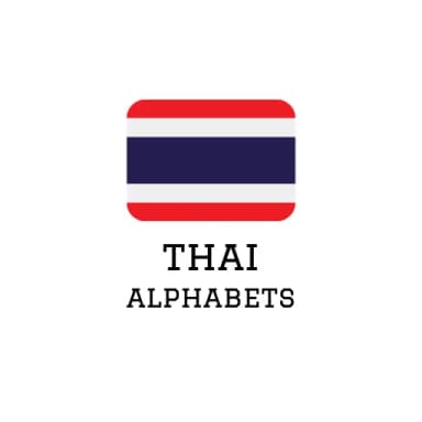 Thai Alphabets