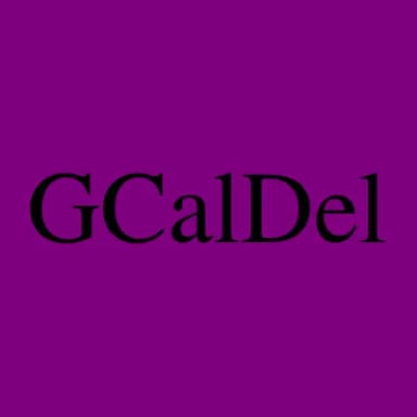 GCalDel