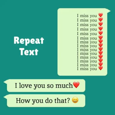 Text Repeater