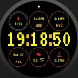 VFD Watch Face
