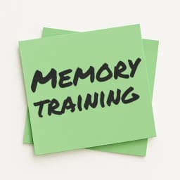 Memory training