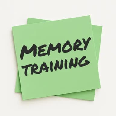 Memory training