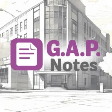 G.A.P. Notes