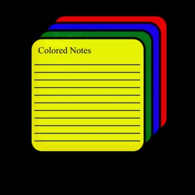 Colored Notes