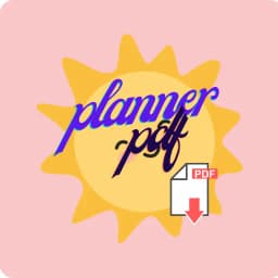 planner pdf