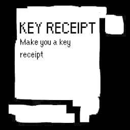 Key Receipt light