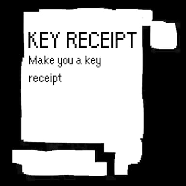 Key Receipt light