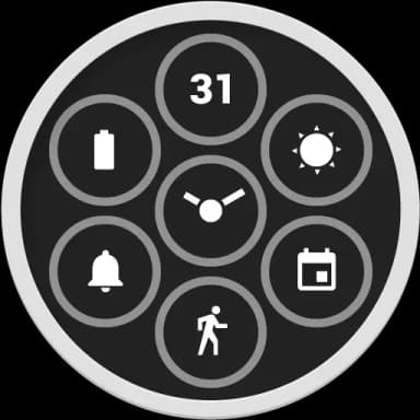 Bits Watch Face