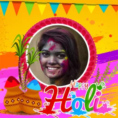 Holi Photo Frames