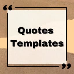 quotes templates