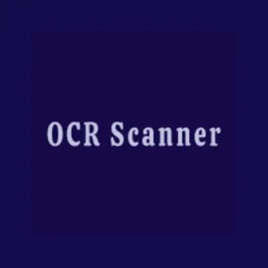 OCR Scanner