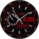 EAE red watch face