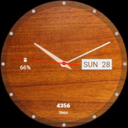 Wooden Watch Face