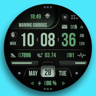 KF168 Watch face