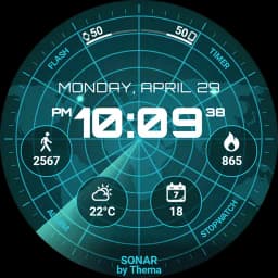 Sonar Watch Face