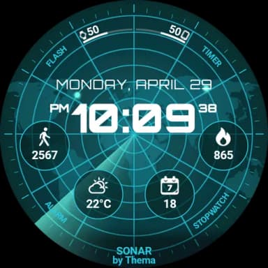 Sonar Watch Face