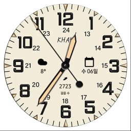 HJ KHAK 워치페이스