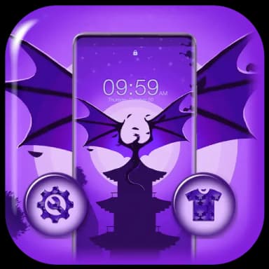 Purple Bat Theme
