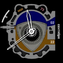 Wankel Watch Face