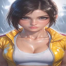 AI Anime Girl Wallpaper