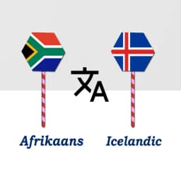 Afrikaans Icelandic Translator
