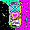 Peace Love Music - Wallpaper
