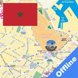 CASABLANCA TRAM MAP OFFLINE MO