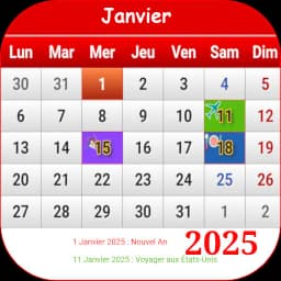 Chad Calendrier 2025