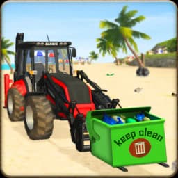 Tractor Simulator: Beach Clean