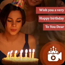 Birthday Video Maker with Song