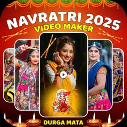 Navratri Video Maker 2025