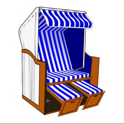 my strandkorb auf Amrum