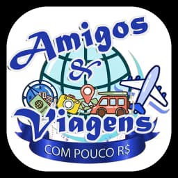 Amigos e Viagens com Pouco
