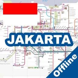 Jakarta MRT LRT Bus Map Guide
