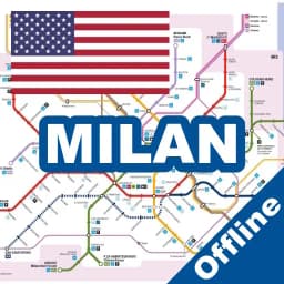 Milan Metro Tram Bus Map