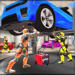 Car Repair Robot Simulator 3D