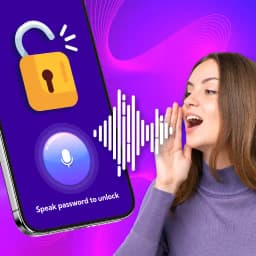 Secure Voice Lock Screen