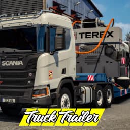 Mod Truk Trailer Alat Berat