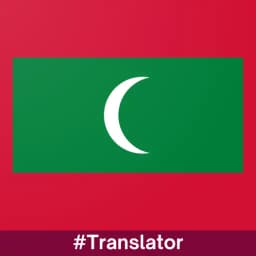 Dhivehi English Translator