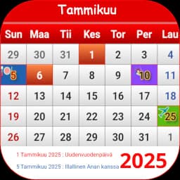 Suomi Kalenteri 2025