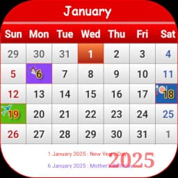 South African Calendar