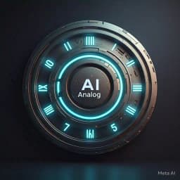 AI Analog Clock: Set Alarm