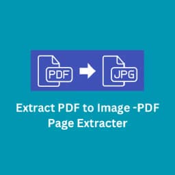 Extract Pdf Page In Image