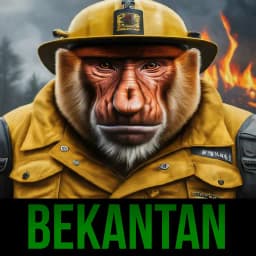 Bekantan Karhutla Kalsel