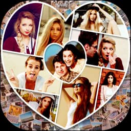 100+ Photo Shape Collage Mixer